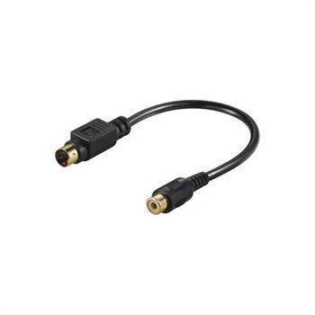 AV-Kaapeli 4P Mini-DIN / RCA 0