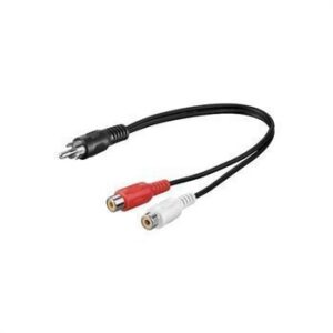 AV-Kaapeli RCA / 2x RCA 1