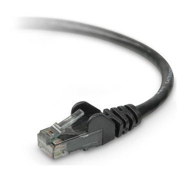 Belkin CAT6 Snagless Patch -kaapeli Musta 2m