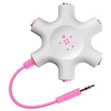 Belkin RockStar Kuulokejakaja 3.5mm Pinkki