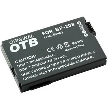 Canon BP-208 Videokamera Akku DC230 DC95 MVX460 700mAh