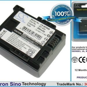 Canon BP-809 BP-809/B BP-809/S yhteensopiva akku 890 mAh