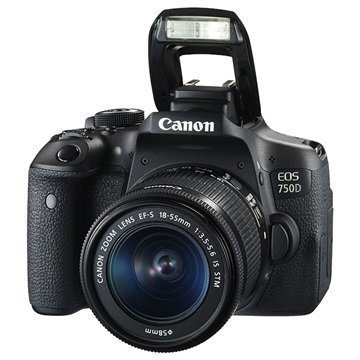 Canon EOS 750D Digital Camera Black