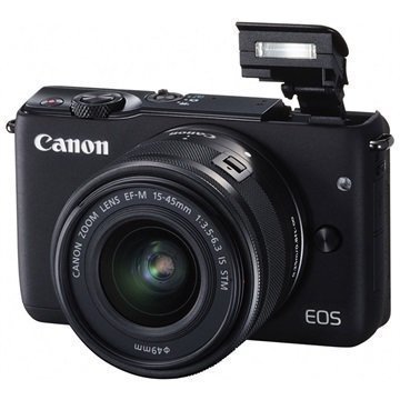 Canon EOS M10 Digitaalikamera Musta