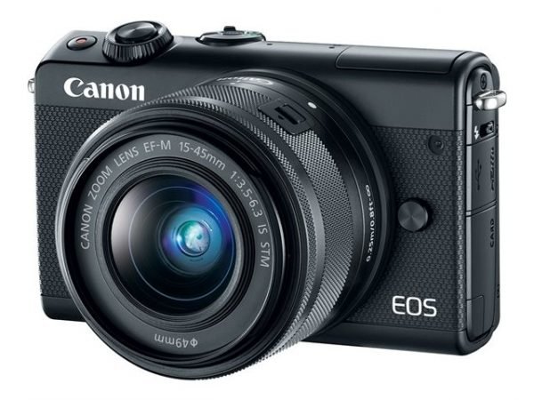 Canon Eos M100 Järjestelmäkamera Musta M15 45 S + Irista