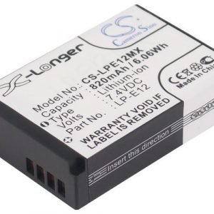 Canon LP-E12 akku 820 mAh