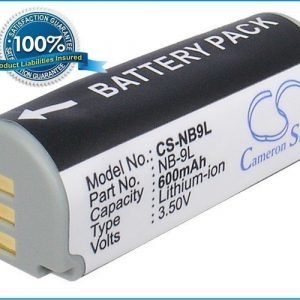 Canon NB-9L yhteensopiva akku 600 mAh