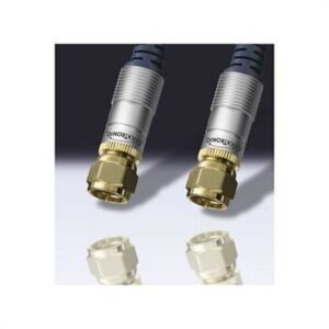 Clicktronic Kaapeli F-Liitin / F-Liitin 1 m