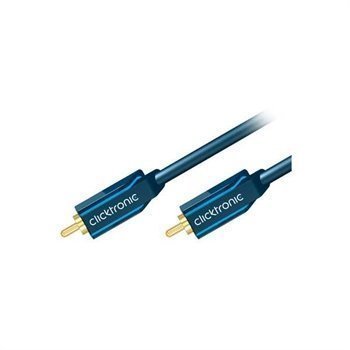Clicktronic RCA / RCA Stereo Audio Cable 2m