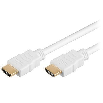 High Speed HDMI / HDMI Kaapeli 2m Valkoinen