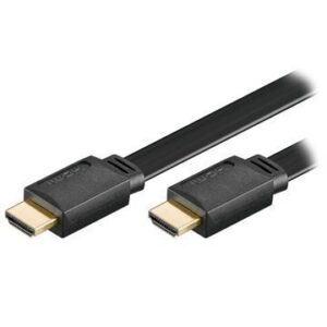 High Speed HDMI / HDMI Litteä Kaapeli 5m