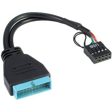 Inter-Tech USB 3.0 / USB 2.0 Adapterikaapeli 9 Pin