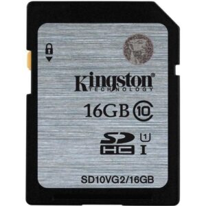 Kingston muistikortti SDHC 16GB UHS-I Class 10 45MB/s