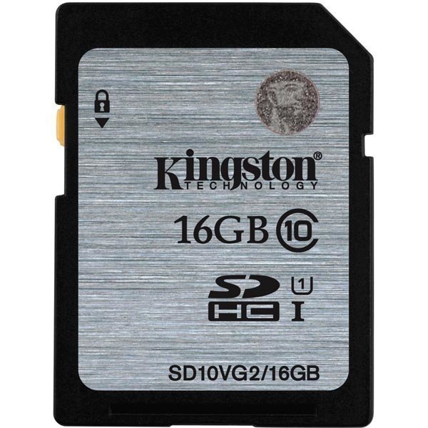 Kingston muistikortti SDHC 16GB UHS-I Class 10 45MB/s