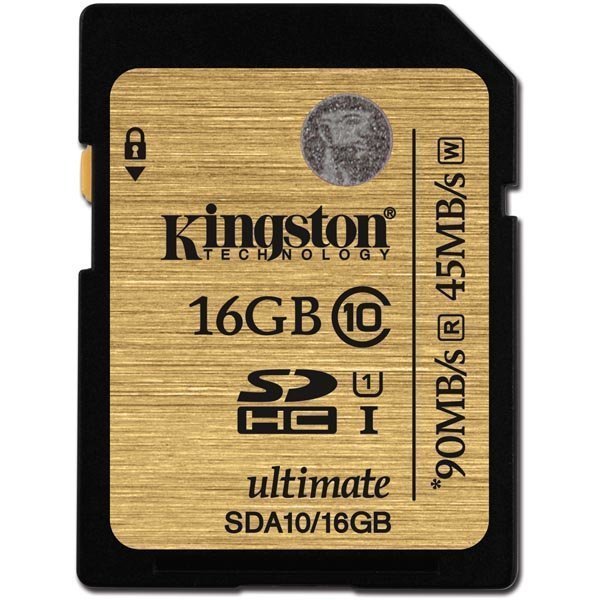 Kingston muistikortti SDXC 16GB UHS-I Ultimate Class 10