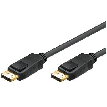 Qnect DisplayPort 20 Pin / 20 Pin Kaapeli Musta
