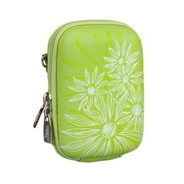 Rivacase 7023 Digital Camera Case Flowers Vihreä