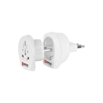 SKROSS Combo Adapter World to Italy White