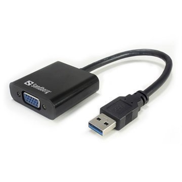 Sandberg USB 3.0 / VGA-Linkki Adapteri