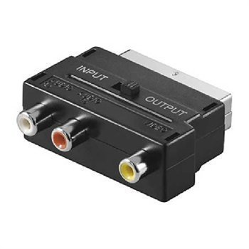 Scart / 3 RCA Adapter