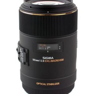 Sigma 105 Mm F/2.8 Ex Dg Os Hsm Macro Objektiivi Canon