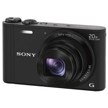 Sony Cyber-shot DSC-WX300 Musta