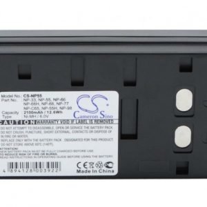 Sony NP-33 NP-55 NP-66 NP-66H NP-68 NP-77 NP-98 yhteensopiva akku 2100 mAh