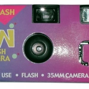 Sun Flash -kertakäyttökamera 24 kuvaa