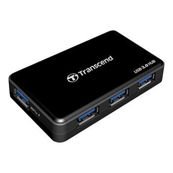 Transcend USB 3.0-Hub ja Nopea Latausportti