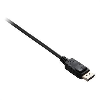 V7 DisplayPort 20 Pin Kaapeli Musta 2 m