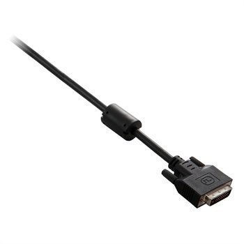 V7 Dual Link DVI-D Kaapeli 2m Musta