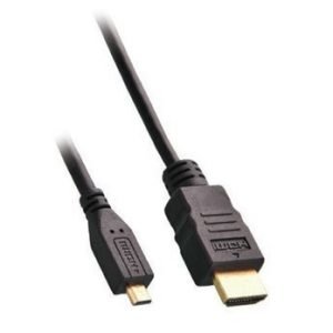 V7 HDMI / Micro HDMI -kaapeli 1.8m Musta