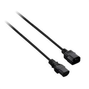V7 Virta Jatkokaapeli IEC-C13 / IEC-C14 2 m Musta