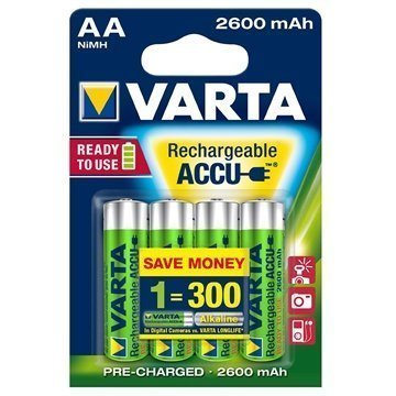 Varta 5716 Power Accu AA Patteri