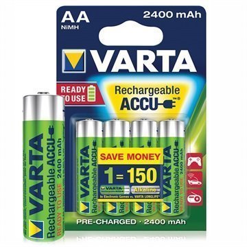 Varta Ready2Use Ladattavat AA Paristot 2400mAh