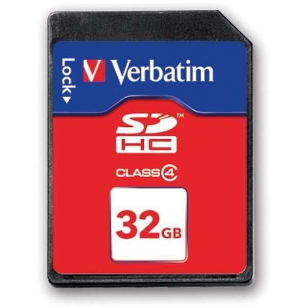 Verbatim 32 GB Secure Digital Card SDHC Class 4