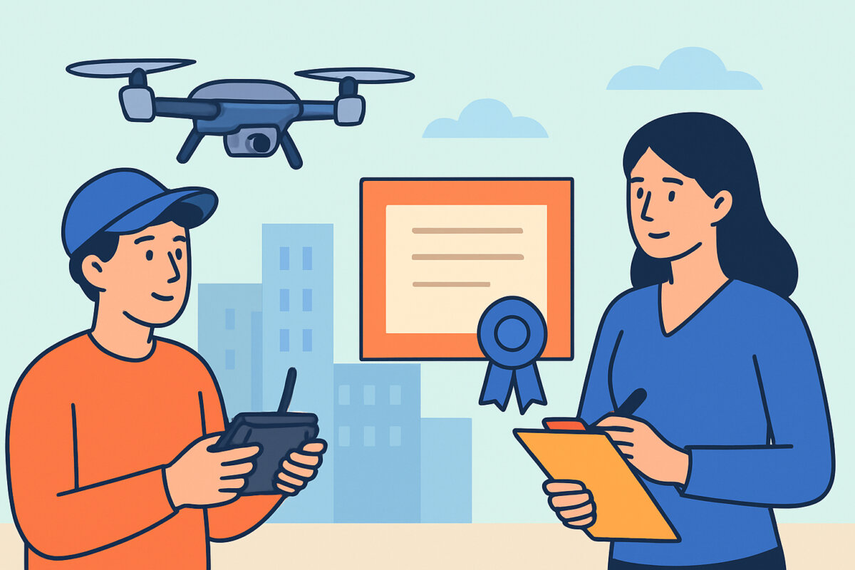 Dronekuvaajan koulutusvaatimukset – luokat ja kokeet